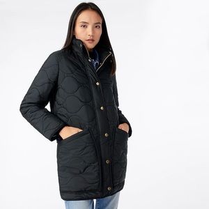 J. Crew Tall New Cocoon Puffer Coat